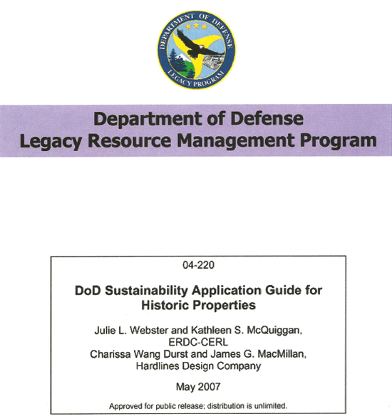 DoD Sustainability Guidelines