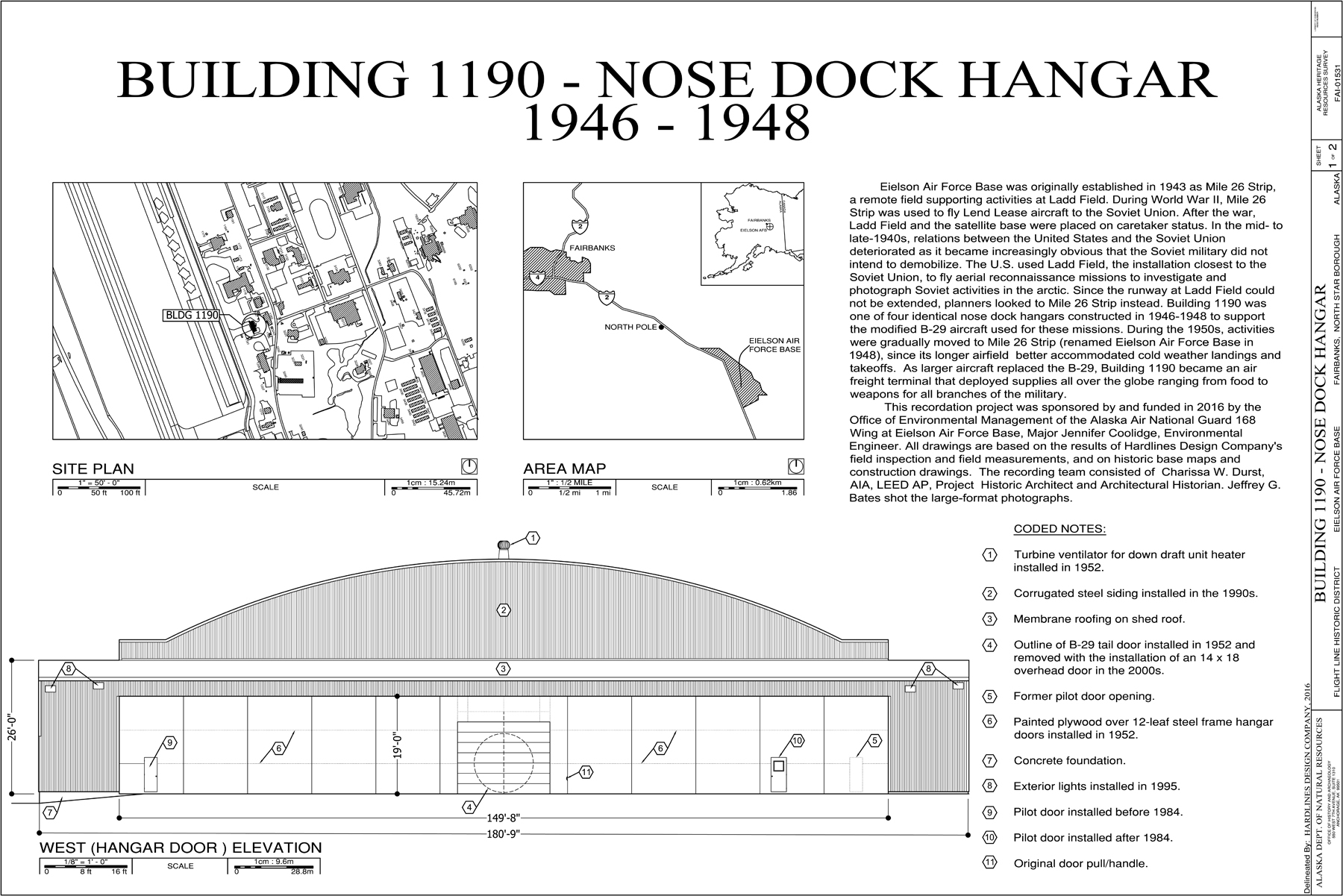 R1658 Eielson AFB HABS 5 DrawingsDrawing Model (1) Hardlines Design